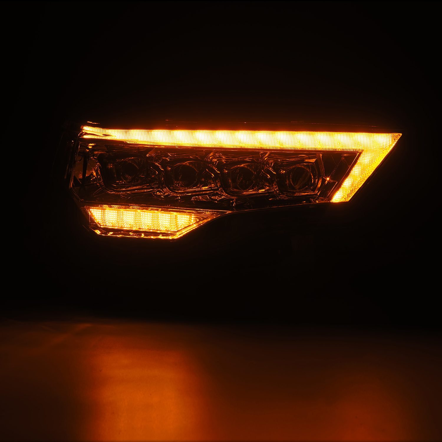 14-22 Toyota 4Runner MK2 NOVA-Series LED Projector Headlights Chrome - Image 3